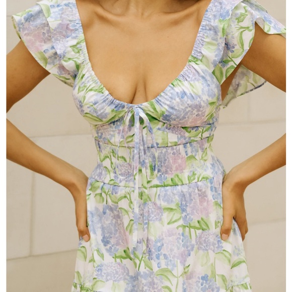 Hill House Home Alexa Top NWT Blue Mosaic - Picture 5 of 10